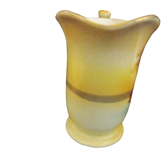 Vintage Noritake Hand Painted "Tree in the Meadow" Mini Porcelain Pitcher 3.5" - Picture 5 of 12